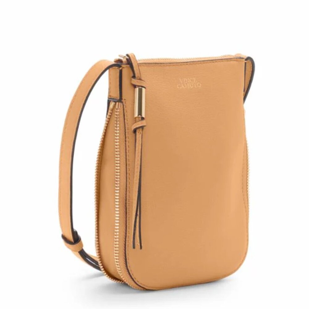 🛍️ Vince Camuto Kenzy Leather Phone Crossbody Bag
